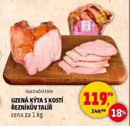 Penny Market Uzená kýta s kostí Řezníkův talíř nabídka