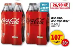 Penny Market COCA-COLA, COCA-COLA ZERO nabídka