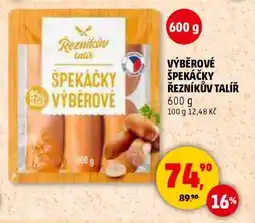Penny Market VÝBĚROVÉ ŠPEKÁČKY ŘEZNÍKŮV TALÍŘ nabídka