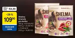 Tesco Shelma granule pro kočky nabídka