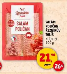Penny Market SALÁM POLIČAN ŘEZNÍKŮV TALÍŘ nabídka