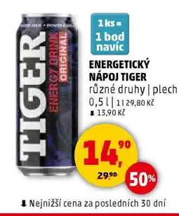 Penny Market ENERGETICKÝ NÁPOJ TIGER nabídka