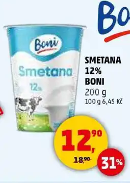 Penny Market SMETANA 12% BONI nabídka