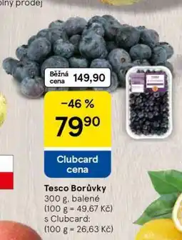 Tesco Tesco Borůvky nabídka