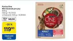 Tesco Purina ONE Mini Granule pro psy nabídka