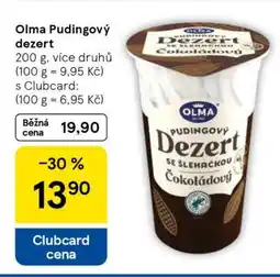 Tesco OLMA Pudingový dezert nabídka