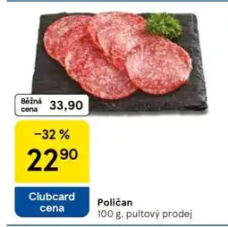 Tesco Poličan nabídka