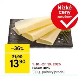 Tesco Eidam 30 % nabídka