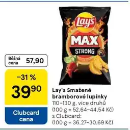 Tesco Lay's Smažené bramborové lupínky nabídka