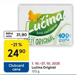 Tesco Lučina Originál nabídka