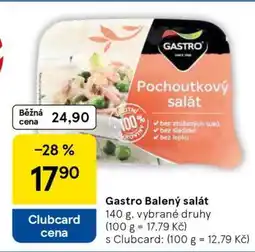 Tesco Gastro Balený salát nabídka