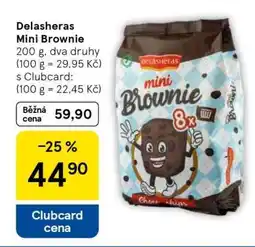 Tesco Delasheras Mini Brownie nabídka