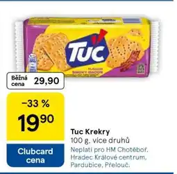 Tesco TUC krekry nabídka