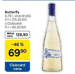 Tesco Butterfly nabídka