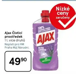 Tesco Ajax ČISTICÍ PROSTŘEDEK nabídka