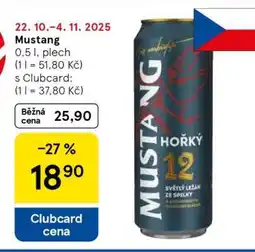 Tesco Mustang nabídka