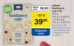 Tesco Labeta Vanilinový cukr XXL nabídka