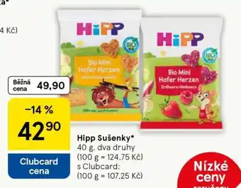 Tesco Hipp Sušenky nabídka