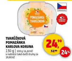 Penny Market Tvarůžková pomazánka Karlova Koruna nabídka