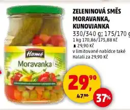 Penny Market ZELENINOVÁ SMĚS MORAVANKA, KUNOVJANKA nabídka