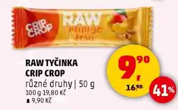 Penny Market RAW TYČINKA CRIP CROP nabídka