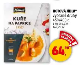 Penny Market Hotová jídla - Kuře na paprice s rýží nabídka