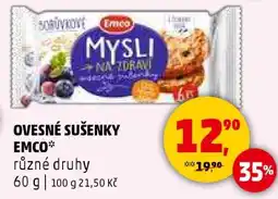 Penny Market OVESNÉ SUŠENKY EMCO nabídka
