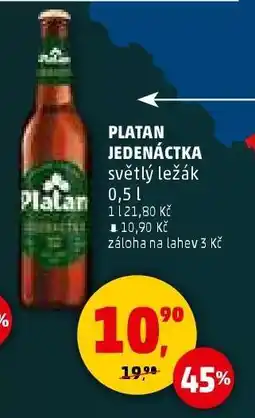 Penny Market PLATAN JEDENÁCTKA nabídka