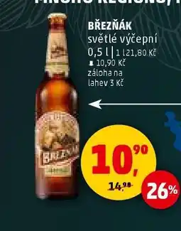 Penny Market Březňák světlé výčepní nabídka