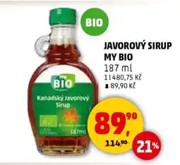 Penny Market JAVOROVÝ SIRUP MY BIO nabídka