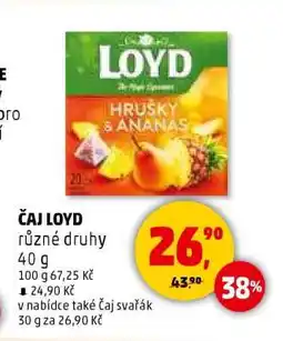 Penny Market ČAJ LOYD nabídka