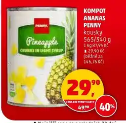 Penny Market KOMPOT ANANAS PENNY nabídka