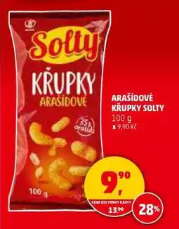 Penny Market ARAŠÍDOVÉ KŘUPKY SOLTY nabídka