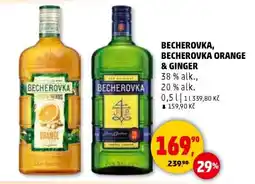 Penny Market BECHEROVKA, BECHEROVKA ORANGE & GINGER nabídka