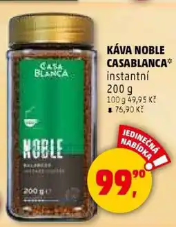 Penny Market Káva Noble Casablanca nabídka