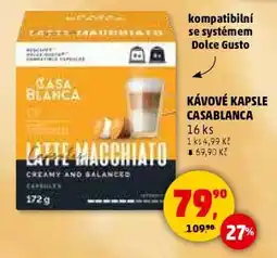 Penny Market KÁVOVÉ KAPSLE CASABLANCA nabídka