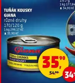Penny Market TUŇÁK KOUSKY GIANA nabídka