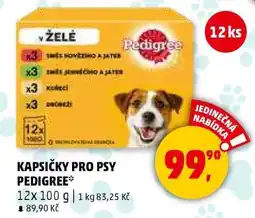 Penny Market KAPSIČKY PRO PSY PEDIGREE nabídka