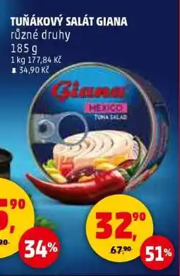 Penny Market TUŇÁKOVÝ SALÁT GIANA nabídka