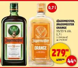 Penny Market Jägermeister, Jägermeister Orange nabídka