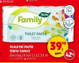 Penny Market Toaletní papír Tento Family nabídka