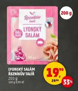 Penny Market LYONSKÝ SALÁM ŘEZNÍKŮV TALÍŘ nabídka