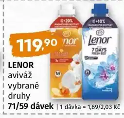 Terno LENOR aviváž vybrané druhy nabídka