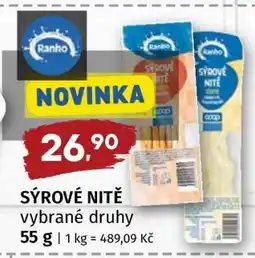 Terno Sýrové nitě nabídka