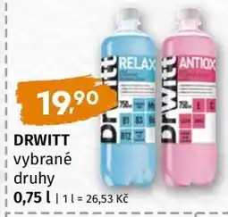 Terno DrWitt, vybrané druhy nabídka