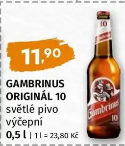 Terno Gambrinus Originál 10 nabídka
