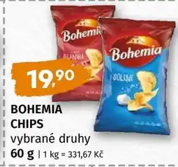 Terno BOHEMIA Chips vybrané druhy nabídka