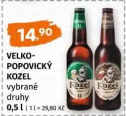 Terno Velkopopovický Kozel nabídka