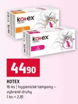Terno Kotex nabídka