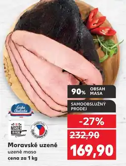 Kaufland Moravské uzené nabídka
